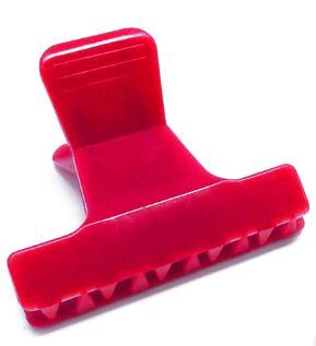 03-070416 BABYLISS PRO JAW CLIPS - RED 12/PK